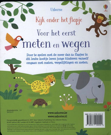 Bongers speelgoed kijk onder het flapje: voor het eerst me
