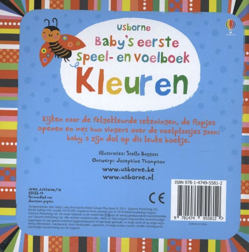 Load image into Gallery viewer, Baby's eerste speel- en voelboek:kleuren

