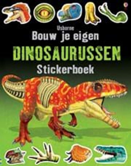 Wpg uitgevers stickerboek: bouw je eigen dinosaurussen