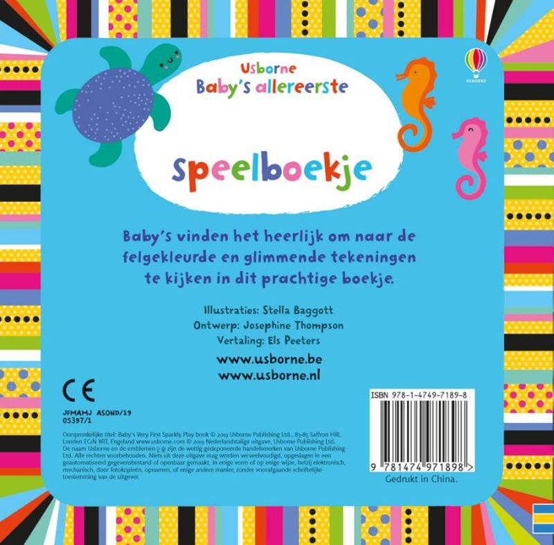 Load image into Gallery viewer, Baby'sallereerste glitterspeelboekje
