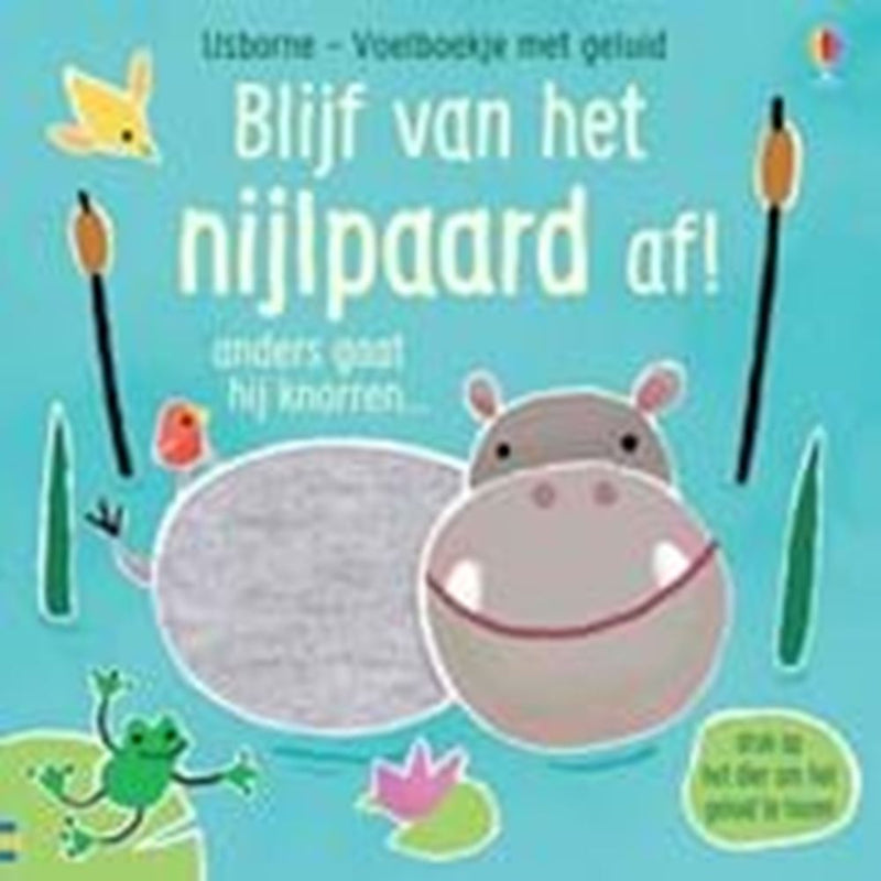 Load image into Gallery viewer, Geluidenboek: blijf van het nijlpaard af
