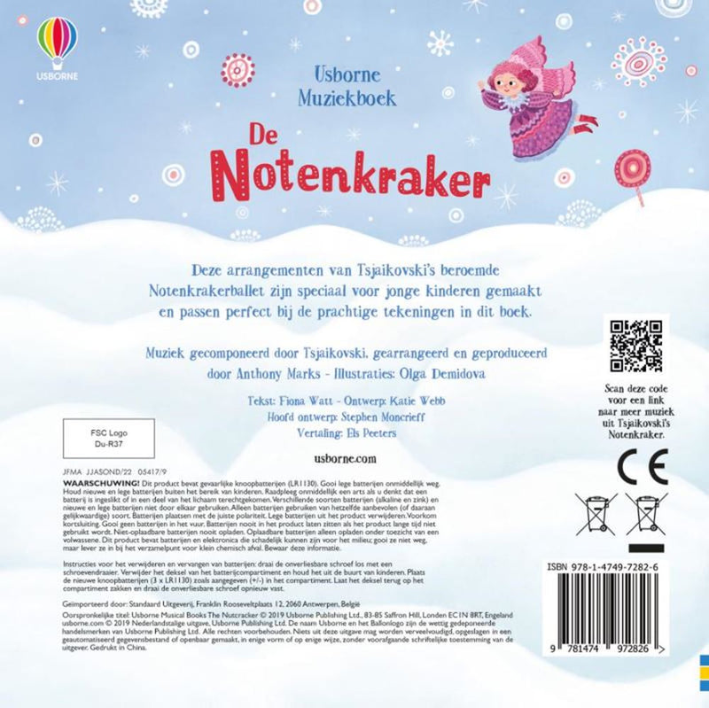 Load image into Gallery viewer, Geluidenboek: de notenkraker. 3+
