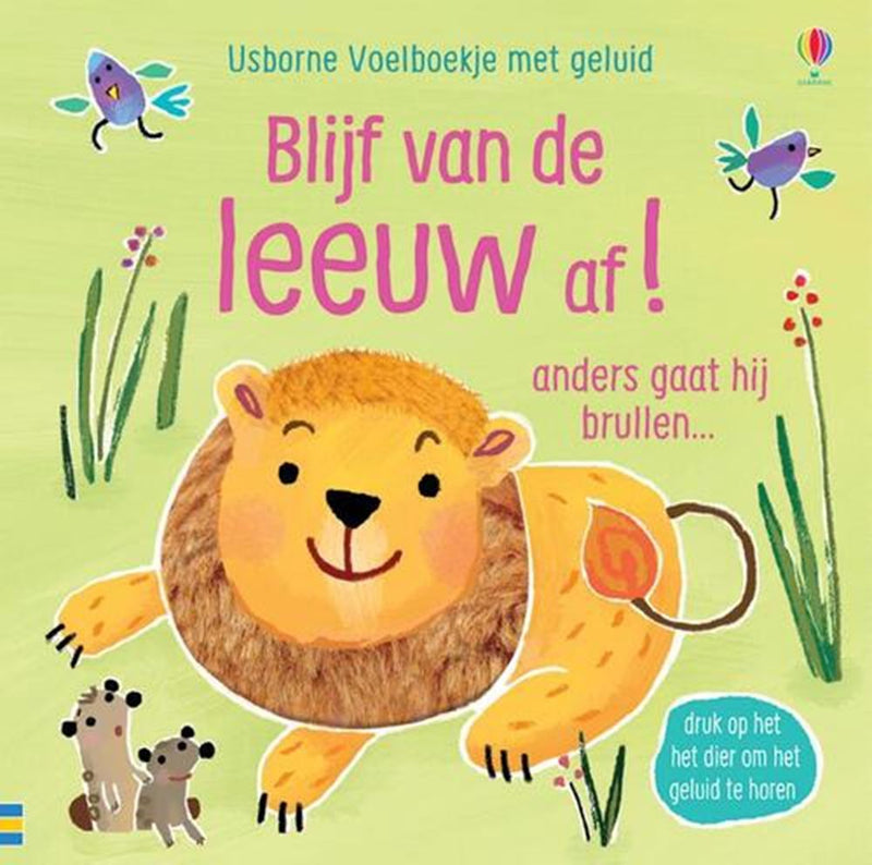 Load image into Gallery viewer, Geluidenboek: blijf van de leeuw af! 1+
