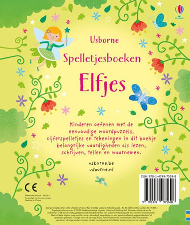 Wpg uitgevers spelletjesboek elfjes. 5+