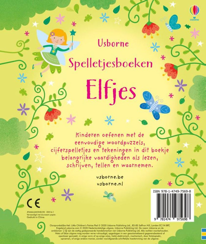 Load image into Gallery viewer, Spelletjesboek elfjes. 5+

