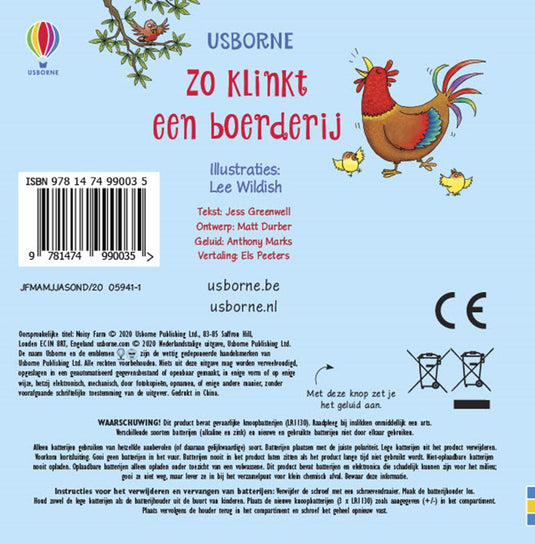 Geluidenboek: zo klinkt een boerderij. 1