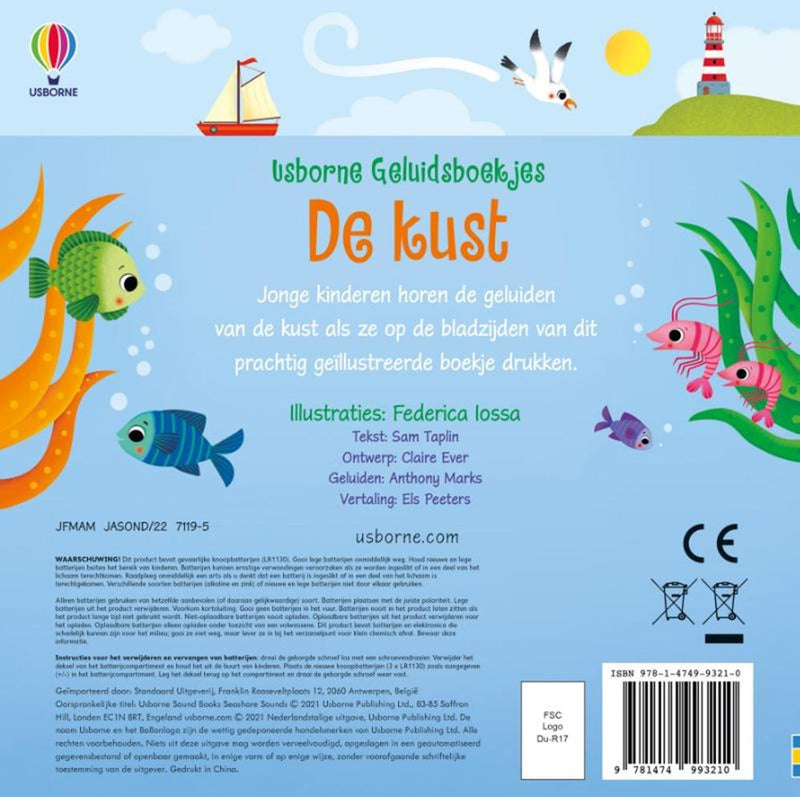 Load image into Gallery viewer, Geluidenboek de kust. 1+
