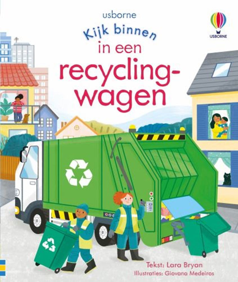 Load image into Gallery viewer, Kijk binnen in een recyclingwagen. 3+
