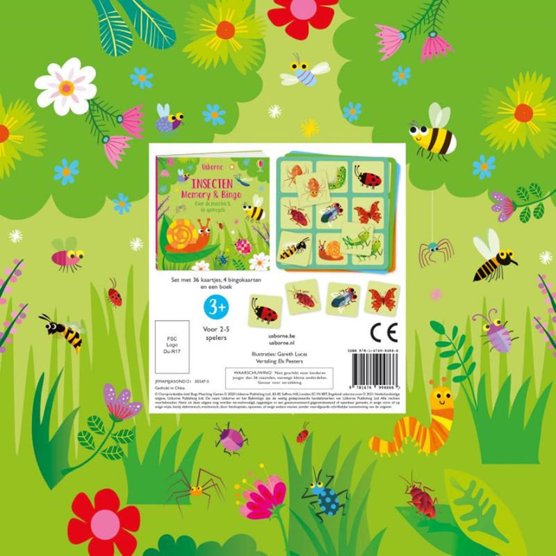 Load image into Gallery viewer, Memory en bingo insecten. 3+
