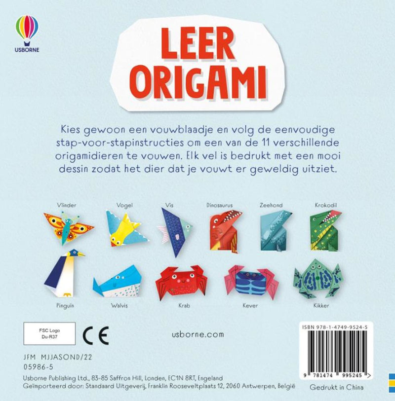 Load image into Gallery viewer, Centraal boekhuis leer origami. 7+
