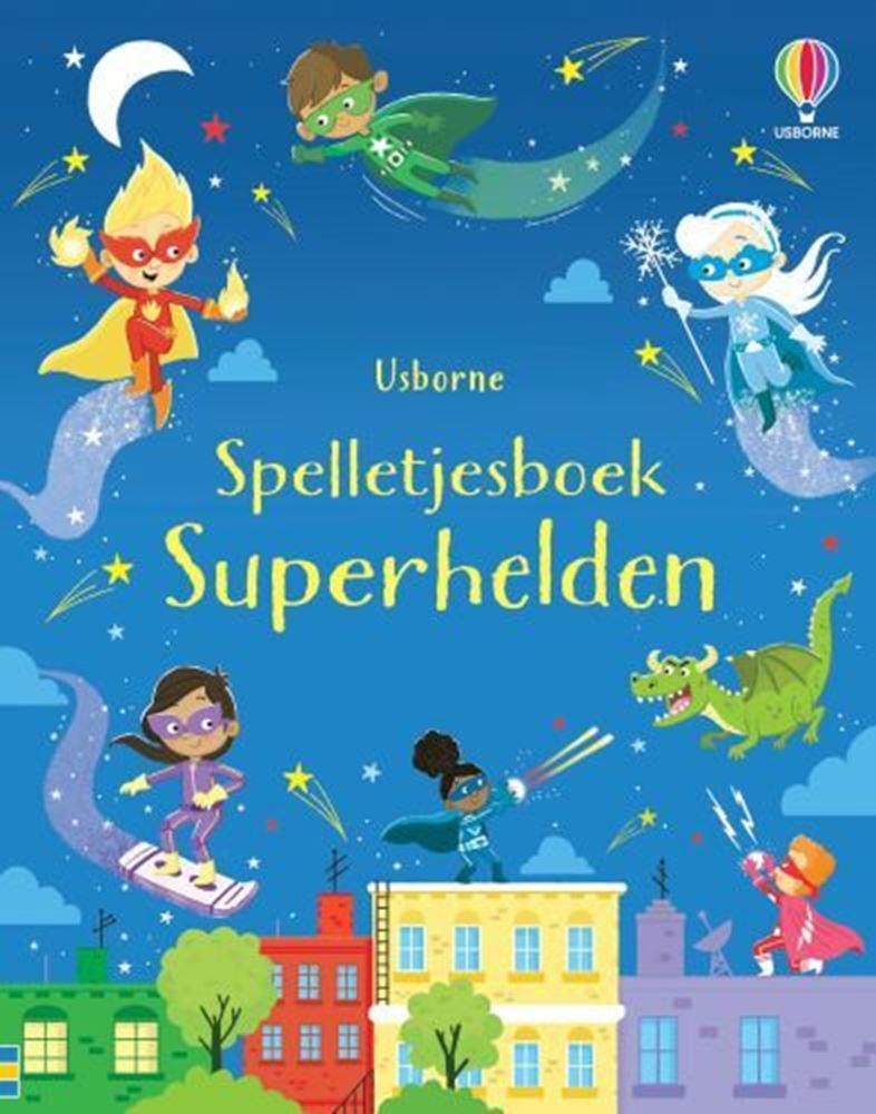 Load image into Gallery viewer, Spelletjesboek superhelden. 5+
