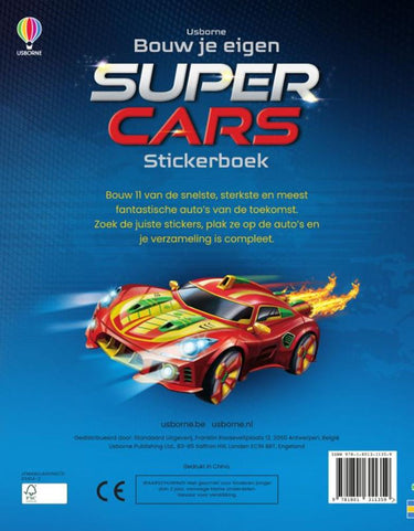 Wpg uitgevers stickerboek: supercars. 5+