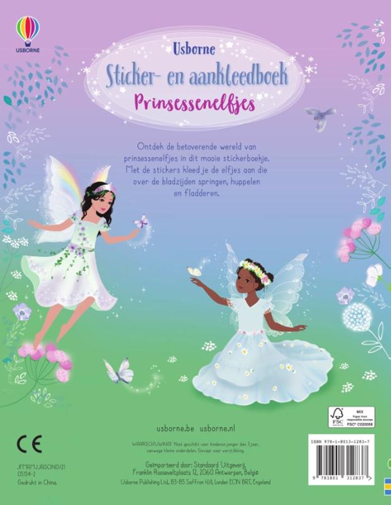 Load image into Gallery viewer, Sticker en aankleedboekje prinsessenelfj
