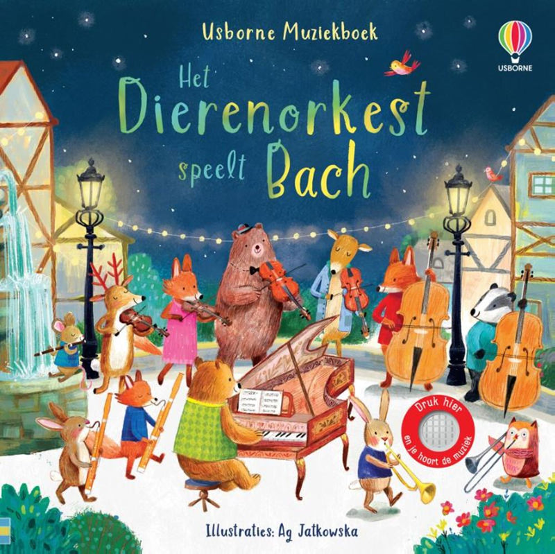Load image into Gallery viewer, Bach geluidenboek dierenorkest speelt .
