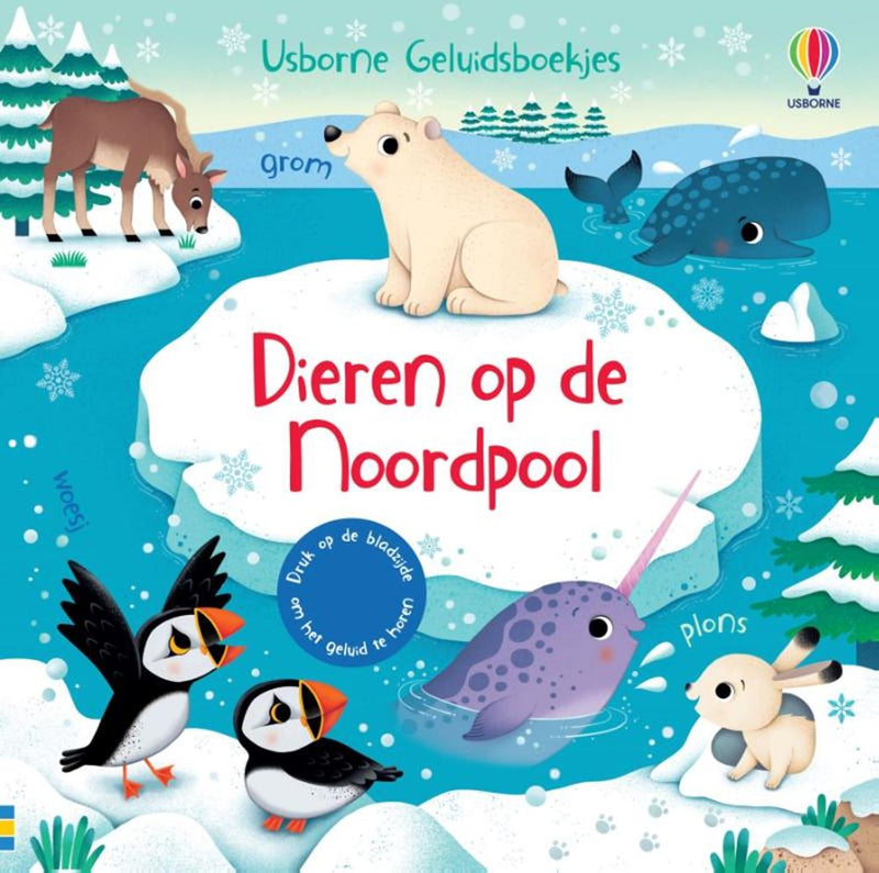 Load image into Gallery viewer, Geluidenboek: dieren op de noordpool. 1+
