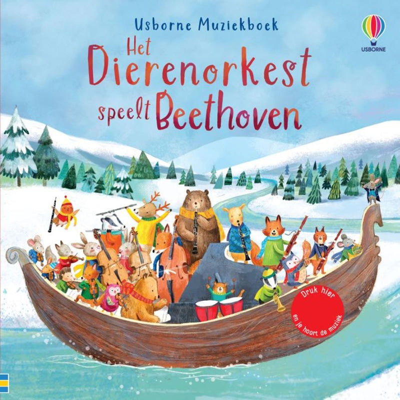 Load image into Gallery viewer, Geluidenboek dierenorkest speelt beethov
