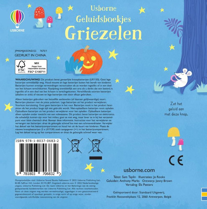 Load image into Gallery viewer, Geluidenboek: halloween. 1+
