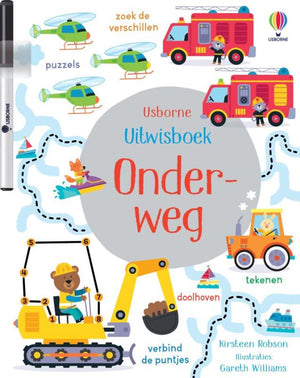 Uitwisboek met stift. onderweg 3+