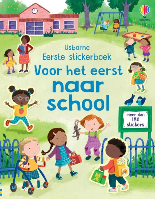 Stickerboek: voor het eerst naar school