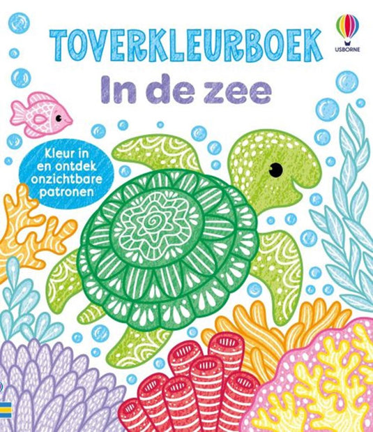 Toverkleurboek: in de zee. 3+