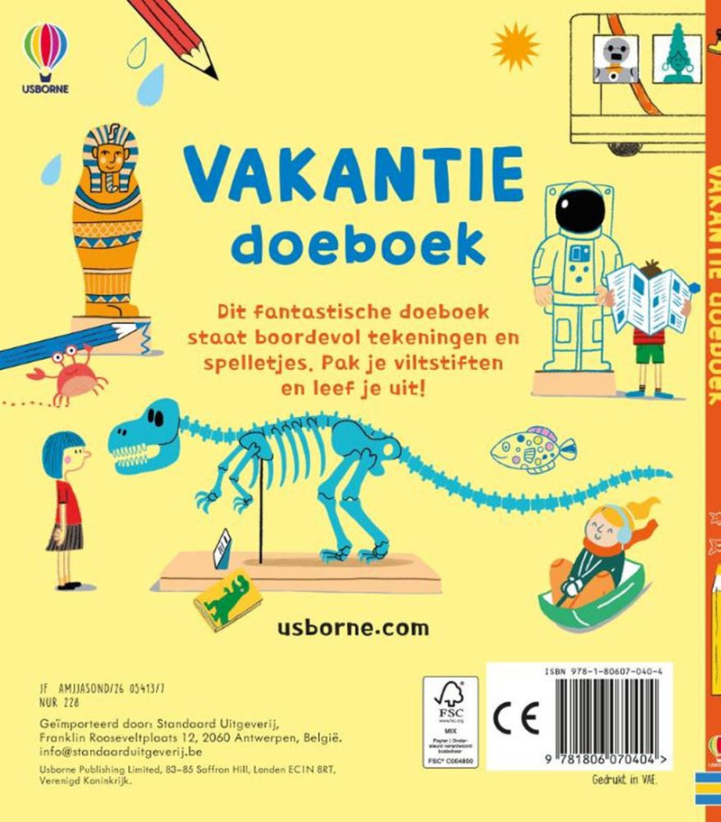 Load image into Gallery viewer, Vakantie doeboek. 4+
