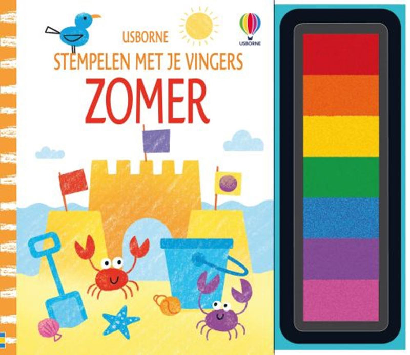 Load image into Gallery viewer, Stempelen met je vingers zomer 6+
