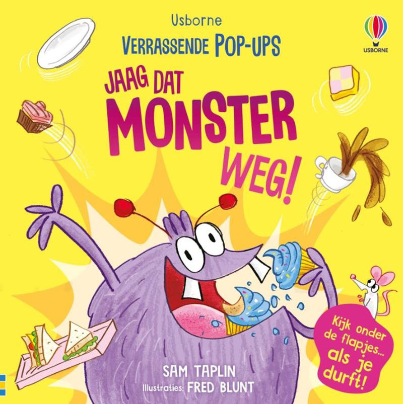 Load image into Gallery viewer, Jaag dat monster weg! pop-upboek. 3+
