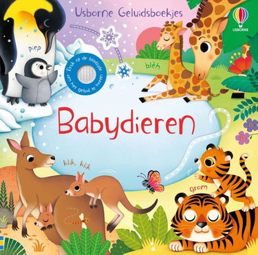 Geluidenboek: babydieren. 1+