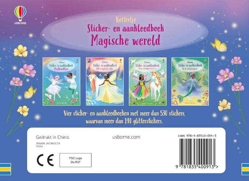 Load image into Gallery viewer, Magische wereld. stickerboek. 5+
