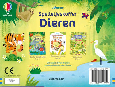 Spelletjeskoffer dieren 3+