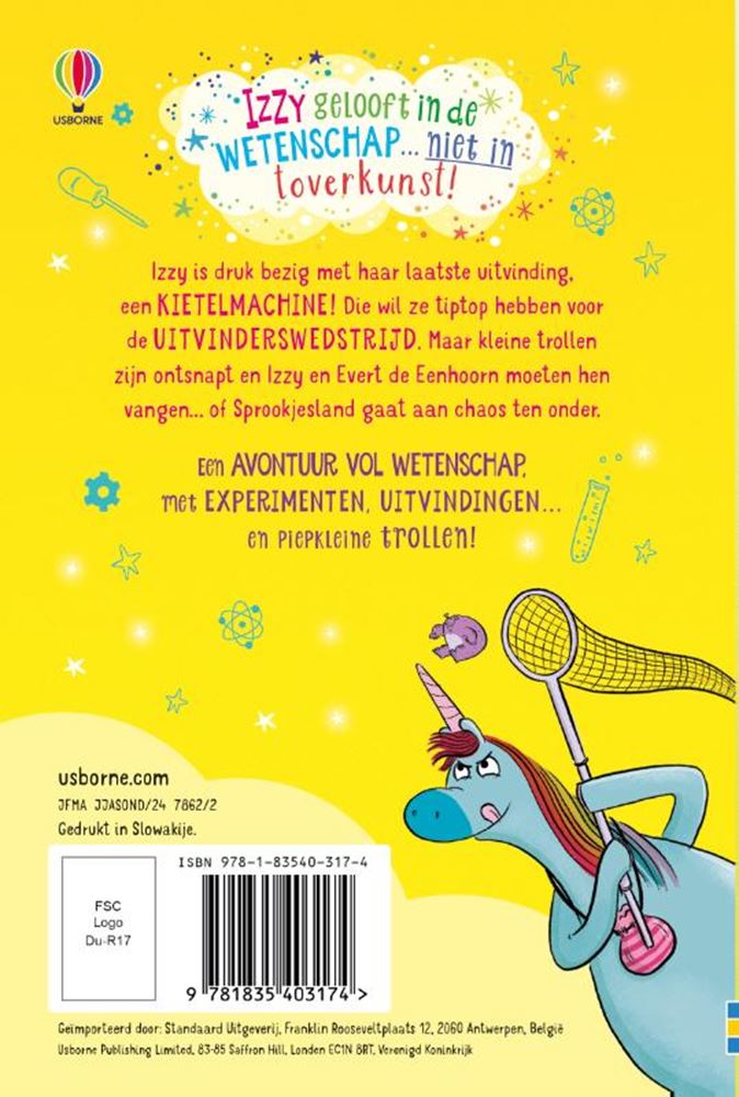 Load image into Gallery viewer, Izzy de uitvinder en de piepkleine troll
