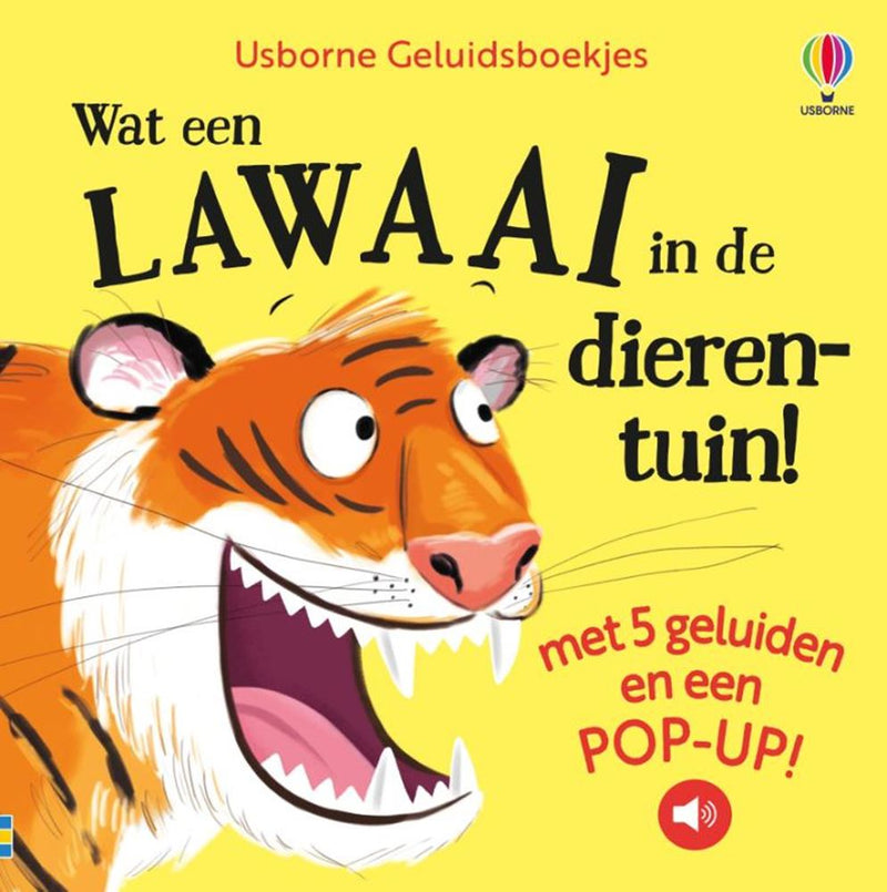 Load image into Gallery viewer, Geluidewat een lawaai in de dierentuin!
