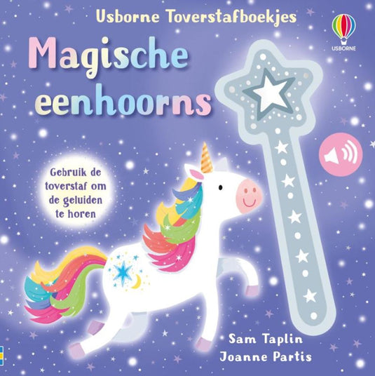 Geluidenboek: magische eenhoorns. 3+