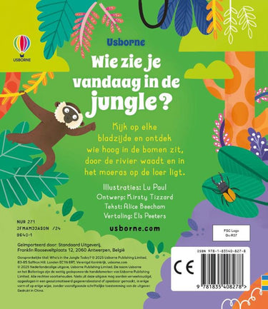 Kartonbwie zie je vandaag in de jungle?