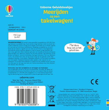 Geluidenboemeerijden op een takelwagen!