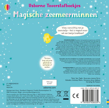 Geluidenboek: magische zeemeerminnen 3+