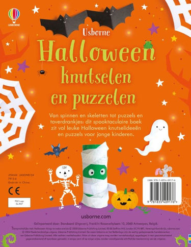 Halloween. knutselen. 4+