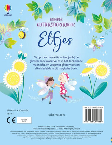 Stickerboek: glitterelfjes. 3+