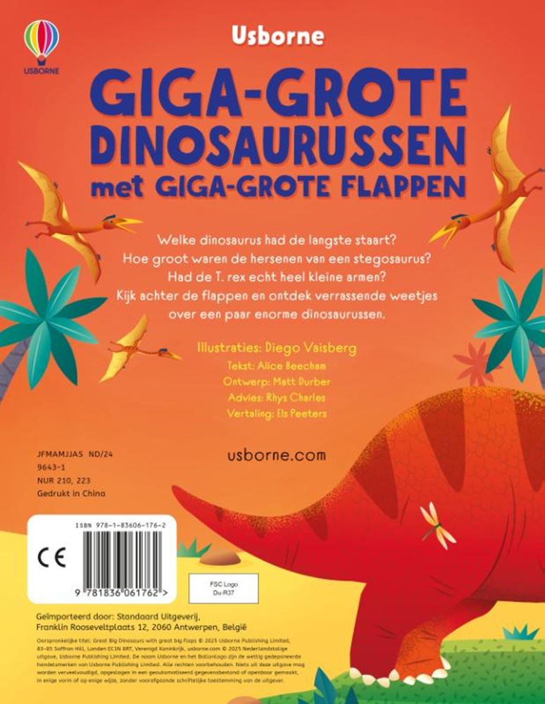 Load image into Gallery viewer, Giga-grote dinosaurussen met giga-grote
