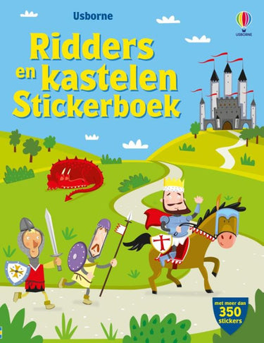 Stickerboek: ridders en kastelen. 4+