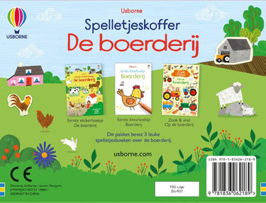 Spelletjeskoffer: de boerderij. 3+