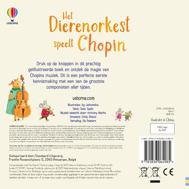 Geluidenbhet dierenorkest speelt chopin