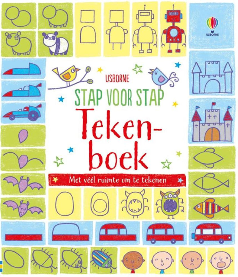 Load image into Gallery viewer, Stap voor stap tekenboek 4+
