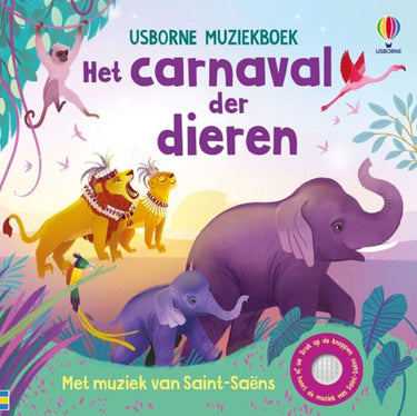 Geluidenboek het carnaval der dieren 3+