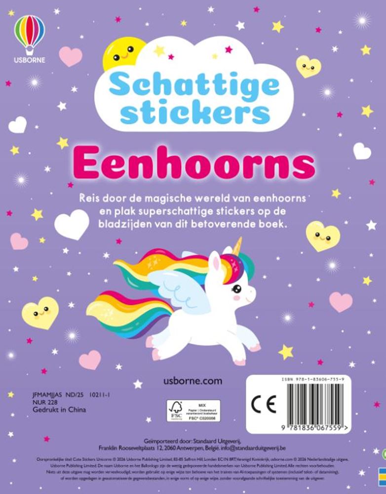 Load image into Gallery viewer, Stickerboek eenhoorns 3+
