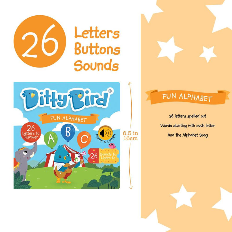 Load image into Gallery viewer, Ty geluidenboek 9: dit bird - fun alphabe
