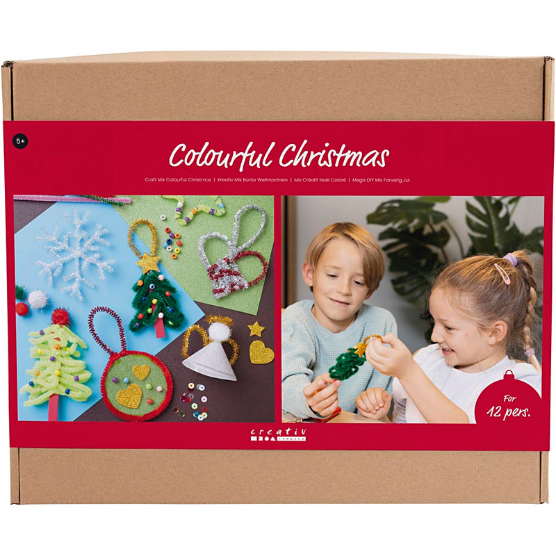 Afbeelding laden in galerijviewer, Https: www.cchobby.nl groepsset-kleurrijke-kerst-kerstfiguren-diverse-kleuren-1-doos

