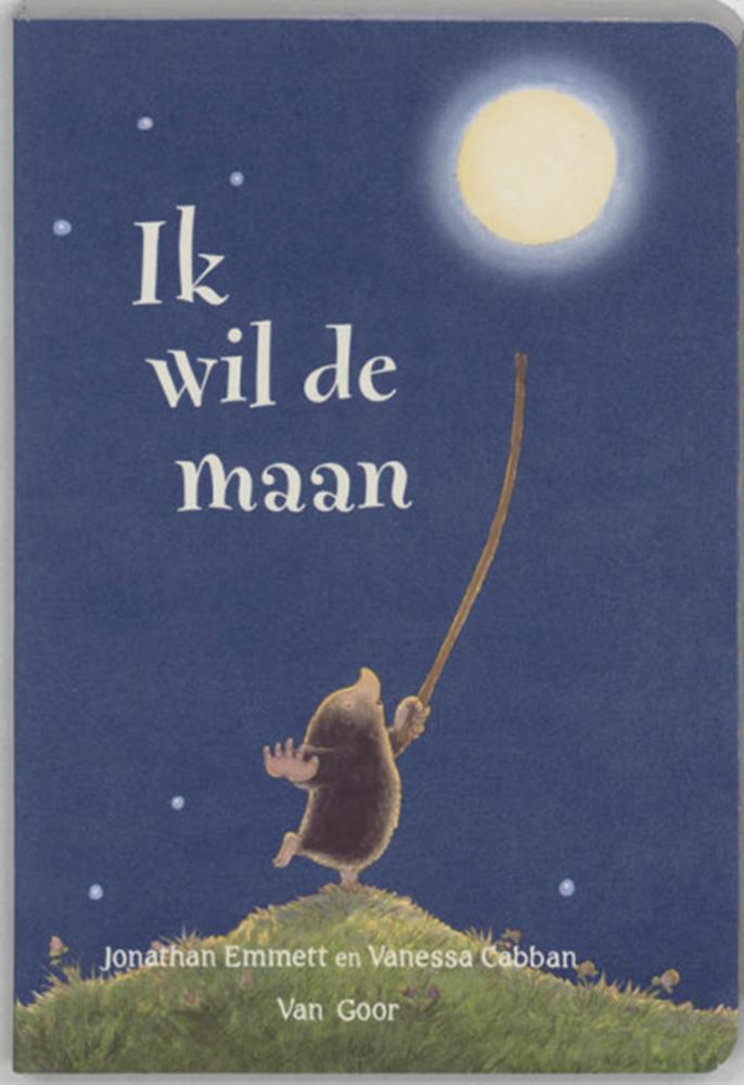 Load image into Gallery viewer, Ik wil de maan. 3+ kartonboek

