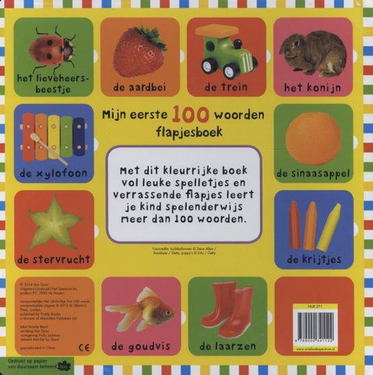 Centraal boekhuis mijn eerste 100 woorden flapjesboek
