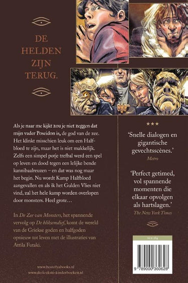 Percy jackson. de zee van monsters. pb.
